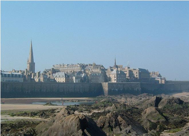 The Walled City of St. Malo - RORC Cowes-Dinard-St.Malo Race &copy; Antoine Declerck